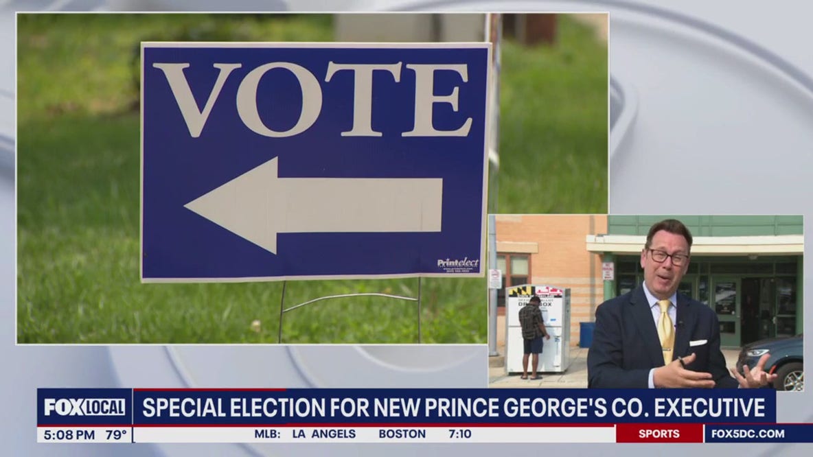 Election underway for Prince George's County executive