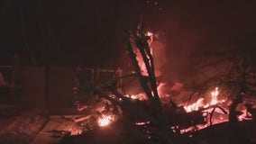 California wildfires: Fires grow in Los Angeles County