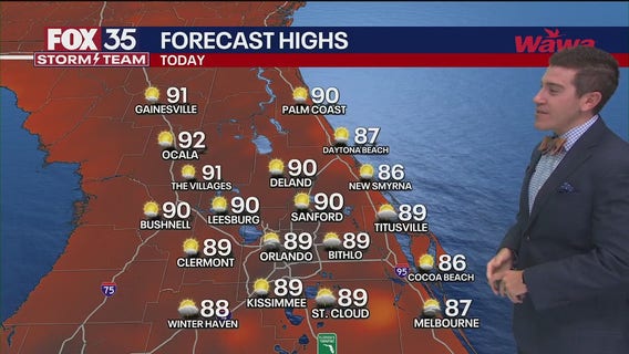 Orlando AM Weather Forecast: June 1, 2025