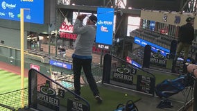 Golfers can tee off at Chase Field this weekend