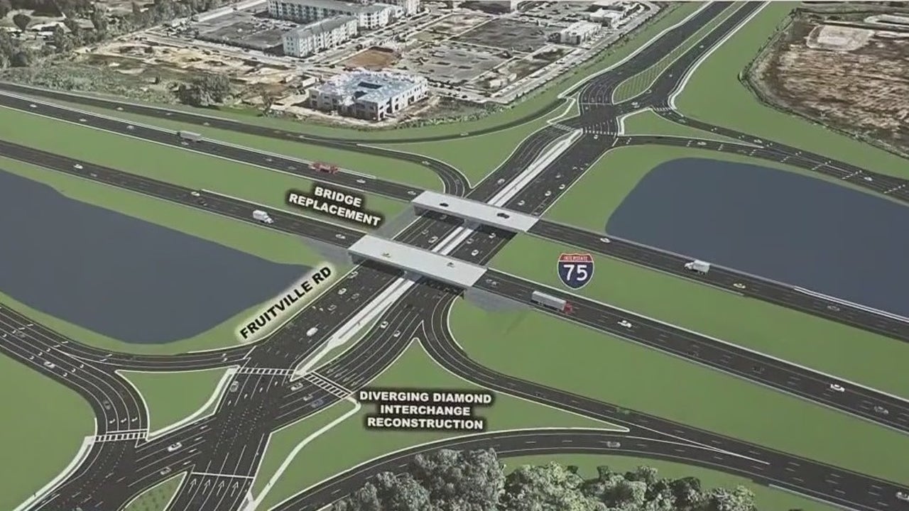 Manatee County's Transportation Revolution: New Diverging Diamond Interchange and Infrastructure Funding Announced