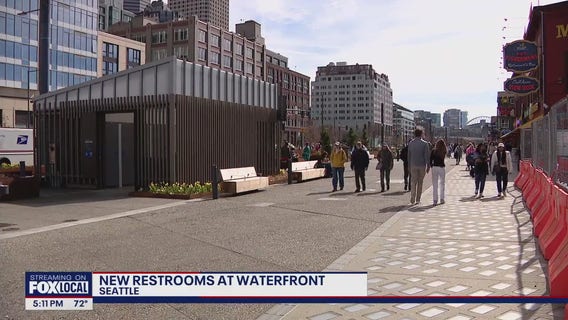 New restrooms at Seattle Waterfront