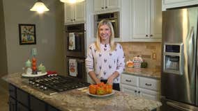 Jack-o'-Lantern Stuffed Peppers recipe: Allison's Cooking Diary