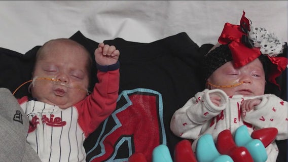 NICU babies in Scottsdale ready for D-backs season