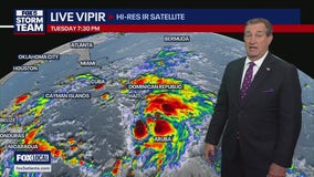 Tuesday night forecast