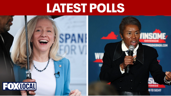 Latest polls on the Virginia governor election