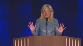 DNC 2024: Dr. Jill Biden speaks to Democrats in Chicago