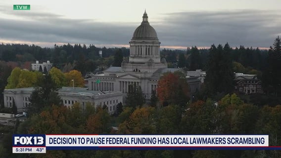 Decision to pause federal funding has WA lawmakers scrambling