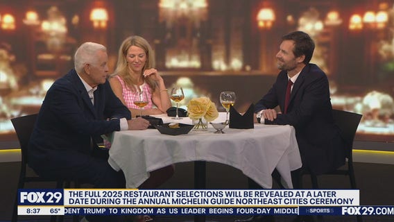 Michelin Guide will reveal Northeast restaurants in Philadelphia this November