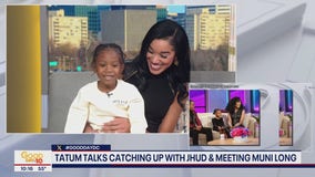 Catching up with Tatum and Jay after meeting Muni Long on 'The Jennifer Hudson Show'