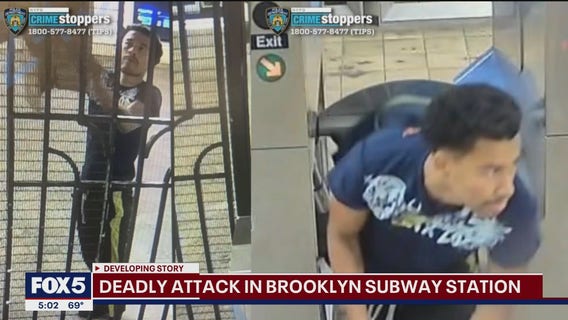 Suspect arrested after man beaten to death in busy Brooklyn subway station