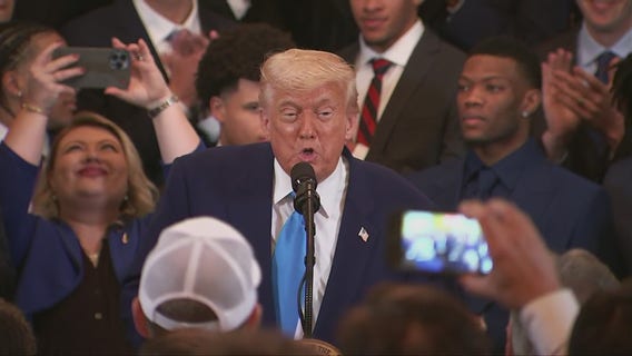 Trump hosts NCAA basketball champion Florida Gators at the White House