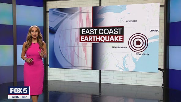 Earthquake confirmed in NJ