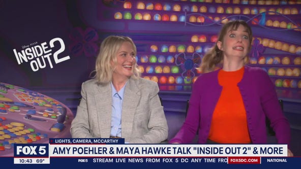 Kevin chats with Amy Poehler & Maya Hawke for INSIDE OUT 2