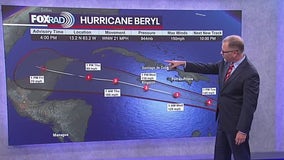 Heat advisories remain, watching hurricane Beryl