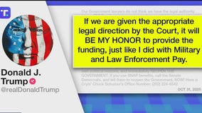 Government shutdown: Day 33, SNAP benefits still uncertain