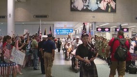 Veterans return back to Orlando after Honor Flight