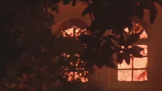 Trump blames Newsom for 'apocalyptic' California wildfires