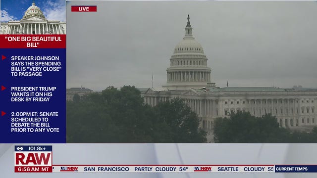 'Big, beautiful' budget bill latest: Senate preps for all-night voting session