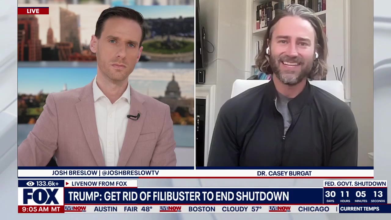 Trump urges Senate GOP to nix filibuster to end shutdown