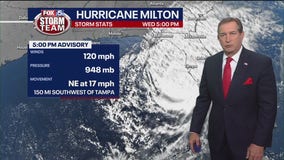 Hurricane Milton 5 p.m. update