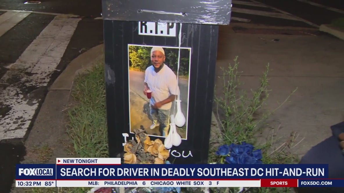 Police searching for driver in deadly Southeast DC hit-and-run