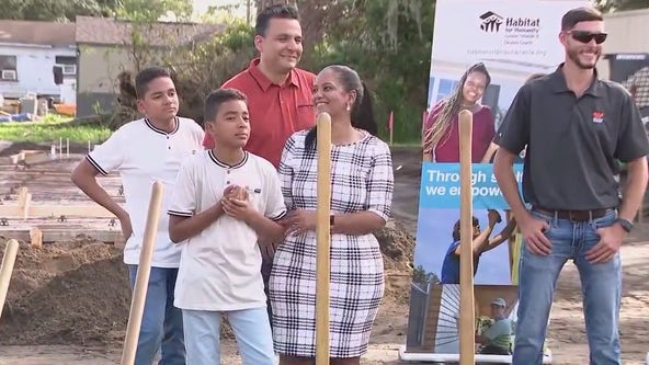 Habitat for Humanity groundbreaking in Kissimmee