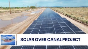 Solar Over Canal Project | Drone Zone