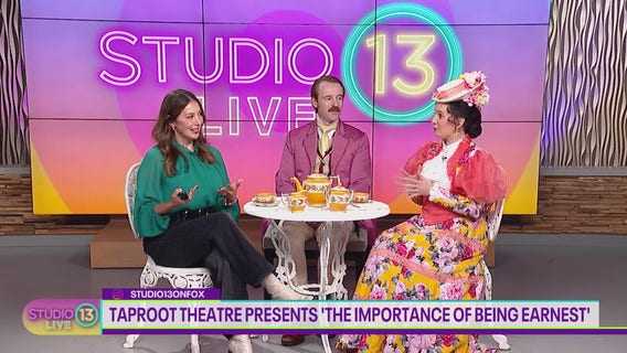 Tea time with the cast of 'The Importance of Being Earnest'