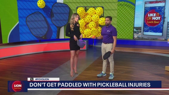 Don't get paddled with pickleball injuries