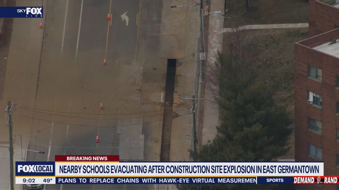 Schools evacuated after gas line ruptured in East Germantown: officials