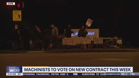 Boeing machinists to vote on new contract this week