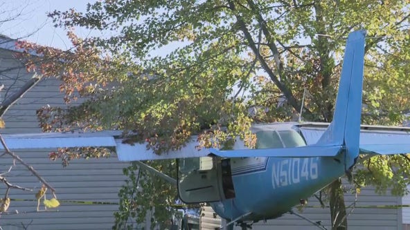 Cessna plane crash lands in backyard of Washtenaw County home