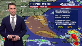 Tropical system to bring rain to Florida