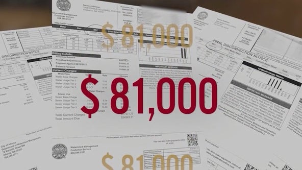 I-Team: Woman takes Atlanta to court over water bill