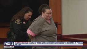 Woman sentenced to 81 years for deadly arson spree in Tacoma