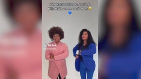 Kim Kardashian & North West debut Halloween costumes on TikTok