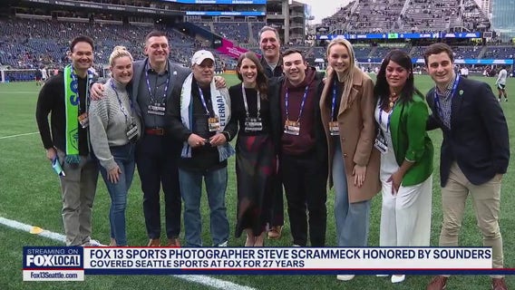 Sounders honor former Fox 13 Sports Photographer Steve Schrammeck