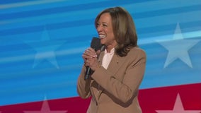 DNC 2024: Vice President Kamala Harris makes appearance at Chicago's United Center