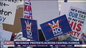 'No Kings' protests Saturday in Orlando, Central Florida