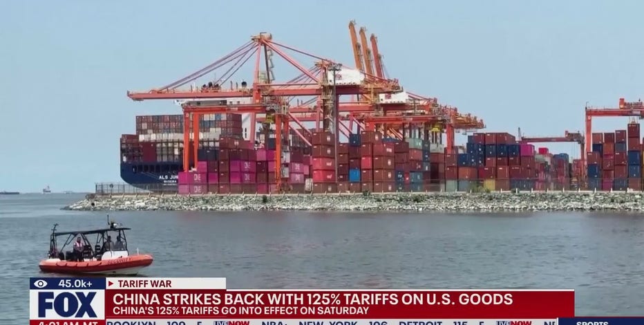 China retaliates: Tariffs on American goods hiked from 84% to 125%