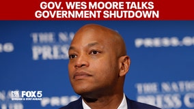 Maryland Governor Wes Moore talks government shutdown, Commanders relocating back to DC