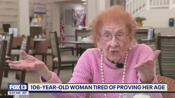 106-year-old woman tired of proving her age