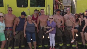 Firefighters let images do the talking for fundraiser