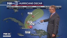 Tracking Hurricane Oscar | Tropical Weather Forecast