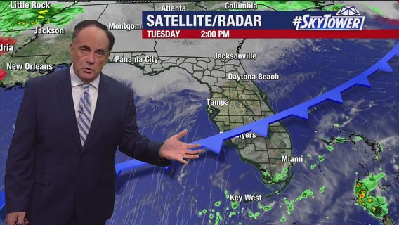 Tampa Weather | Strong cold front arriving Wednesday night