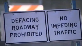 New warning signs posted near Pulse in Downtown Orlando amidst ongoing crosswalk controversy