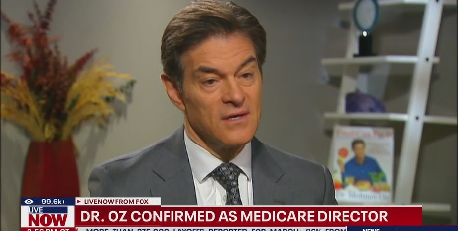 Dr. Oz confirmed by Senate to run Medicare and Medicaid, managing care for millions