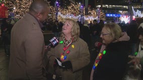 FOX 2 is in the holiday spirit, giving away Christmas cards to many in downtown Detroit