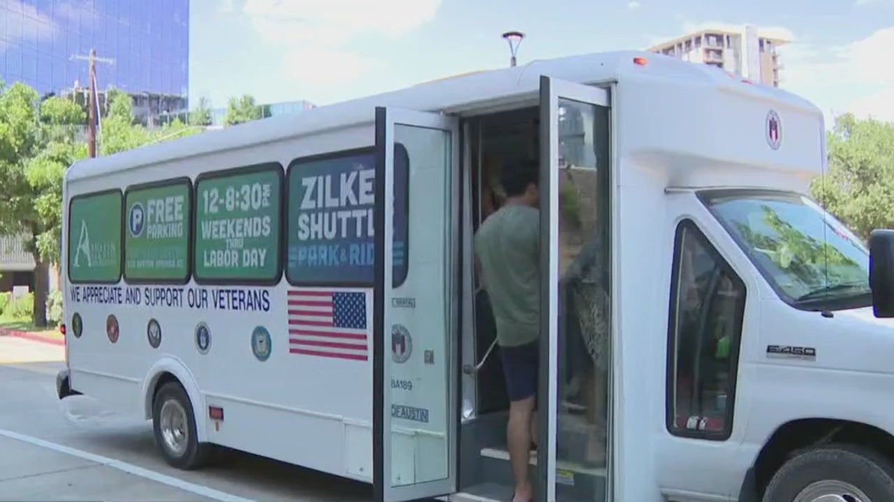 Austin's Zilker Shuttle in full swing for the summer